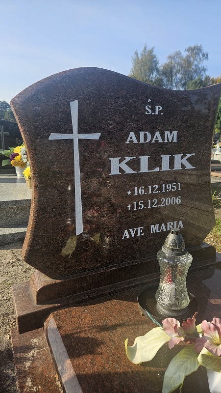 Adam Klik 1951 Świnoujście - Grobonet - Wyszukiwarka osób pochowanych