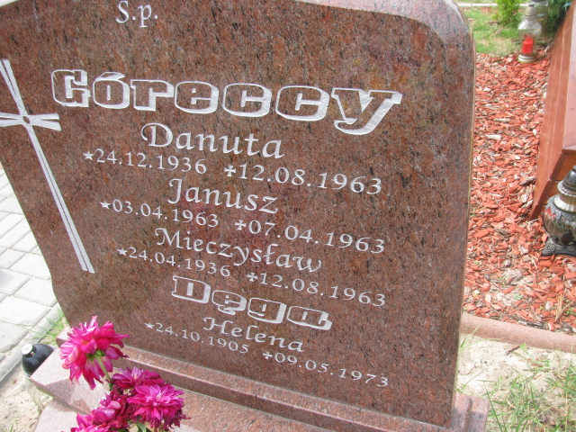 Janusz Górecki 1963 Świnoujście - Grobonet - Wyszukiwarka osób pochowanych