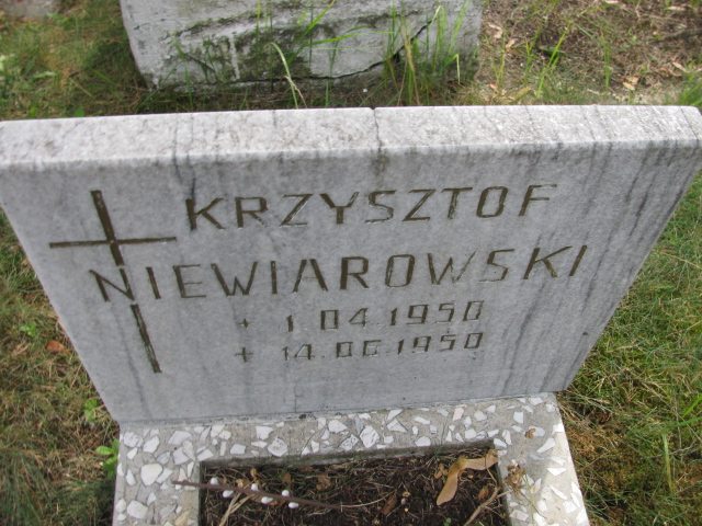 Krzysztof Niewiarowski 1950 Świnoujście - Grobonet - Wyszukiwarka osób pochowanych