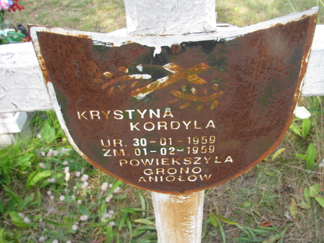 Krystyna Kordyla 1959 Świnoujście - Grobonet - Wyszukiwarka osób pochowanych