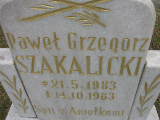 Paweł Szakalicki 1983 Świnoujście - Grobonet - Wyszukiwarka osób pochowanych