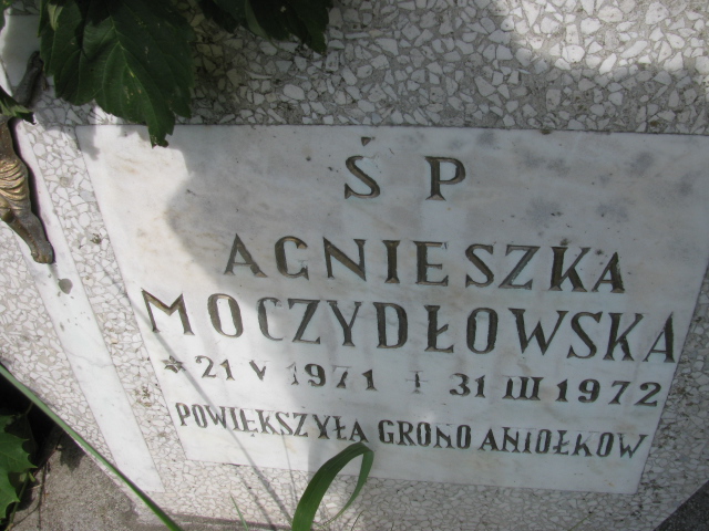 Agnieszka Moczydłowska 1971 Świnoujście - Grobonet - Wyszukiwarka osób pochowanych