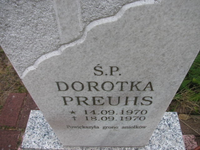 Dorota Preus 1970 Świnoujście - Grobonet - Wyszukiwarka osób pochowanych