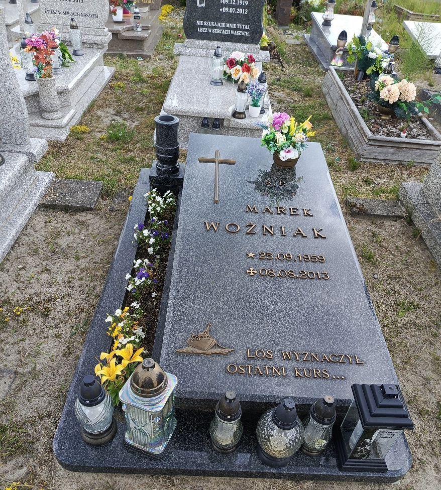 Marek Wożniak 1959 Świnoujście - Grobonet - Wyszukiwarka osób pochowanych