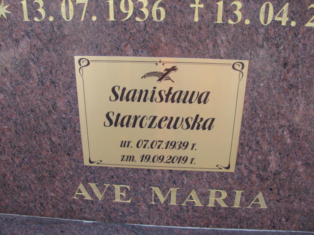 Grób Edward Starczewski