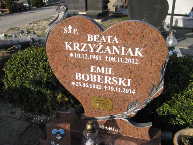 Beata Krzyżaniak 1961 Świnoujście - Grobonet - Wyszukiwarka osób pochowanych