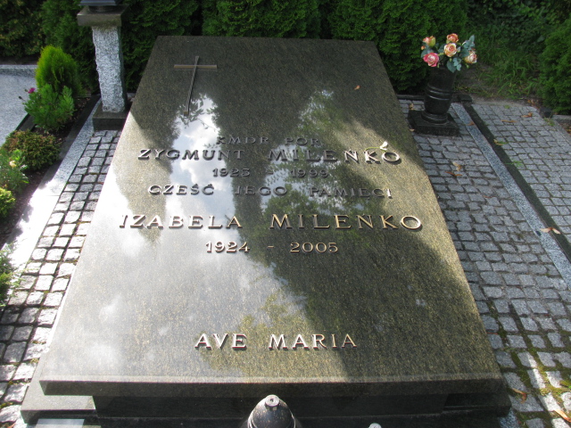 Grób Zygmunt Mileńko