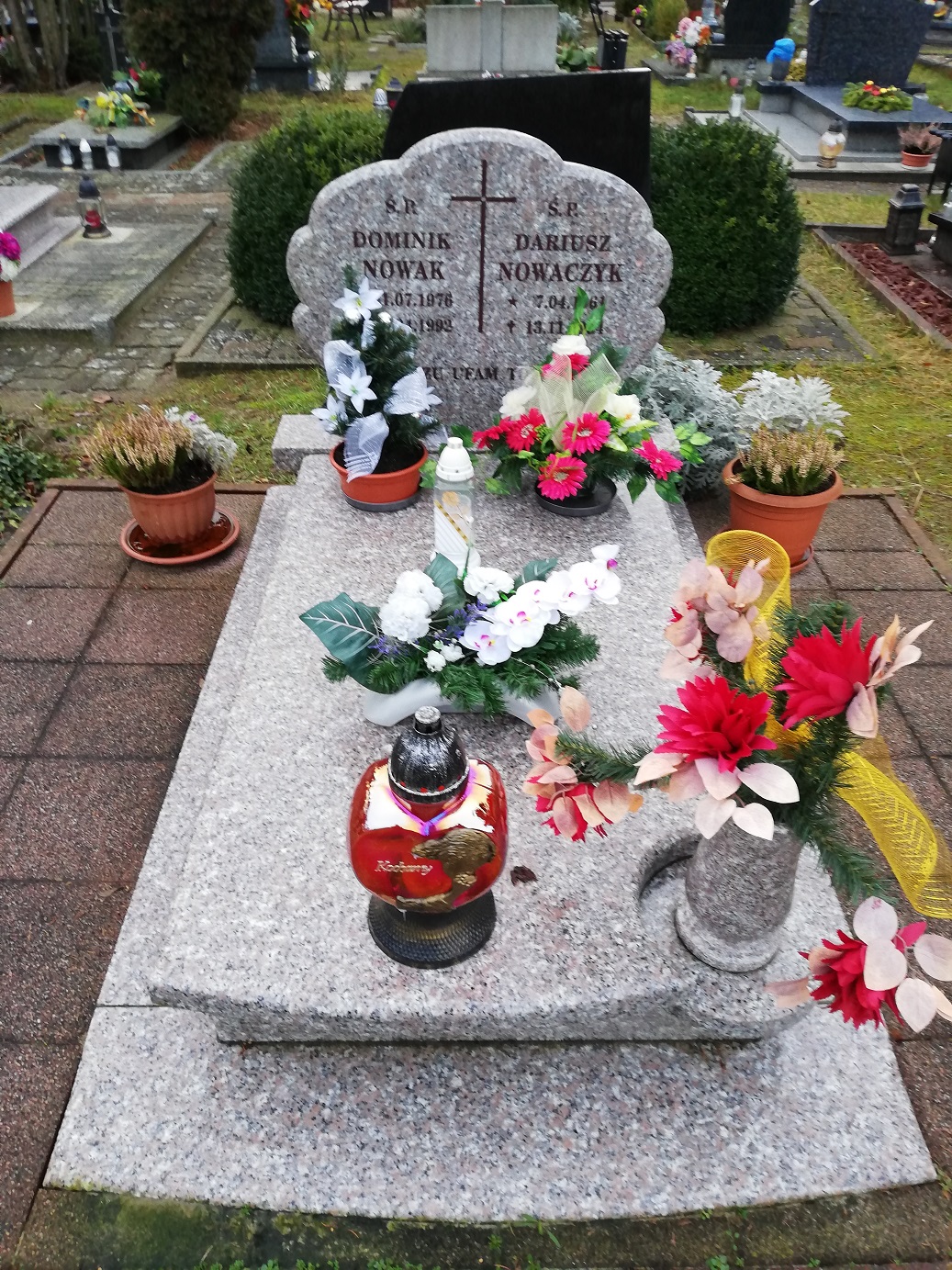 Dariusz Nowaczyk 1961 Świnoujście - Grobonet - Wyszukiwarka osób pochowanych