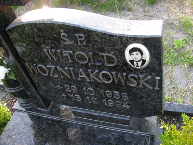 Witold Woźniakowski 1958 Świnoujście - Grobonet - Wyszukiwarka osób pochowanych