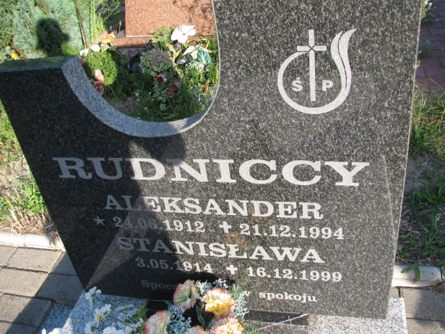 Aleksander Rudnicki 1912 Świnoujście - Grobonet - Wyszukiwarka osób pochowanych