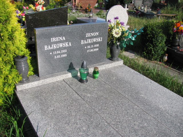 Grób Irena Bajkowska
