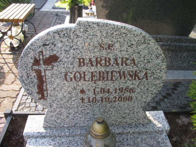 Barbara Gołębiewska 1956 Świnoujście - Grobonet - Wyszukiwarka osób pochowanych