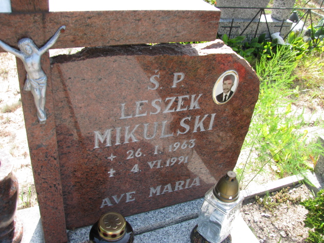 Leszek Mikulski 1963 Świnoujście - Grobonet - Wyszukiwarka osób pochowanych