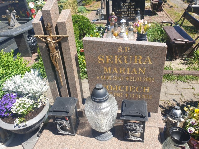 Grób Wojciech Sekura