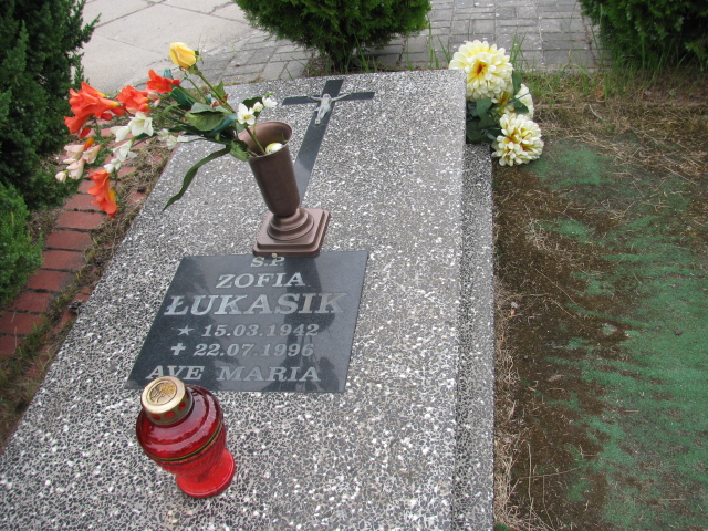 Grób Tadeusz Łukasik