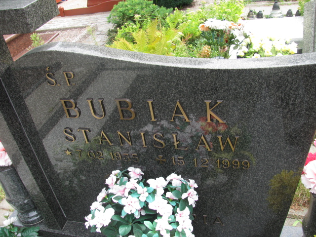 Stanisław Bubiak 1935 Świnoujście - Grobonet - Wyszukiwarka osób pochowanych