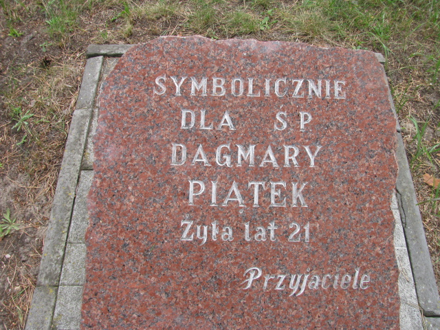 Dagmara Piątek 1980 Świnoujście - Grobonet - Wyszukiwarka osób pochowanych