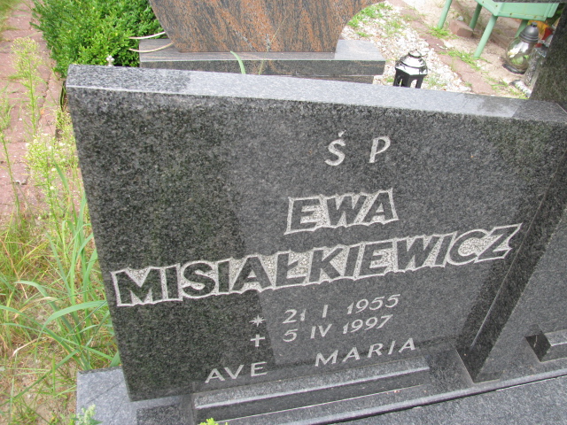 Ewa Misiałkiewicz 1955 Świnoujście - Grobonet - Wyszukiwarka osób pochowanych
