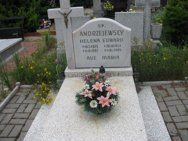 Grób Edward Andrzejewski