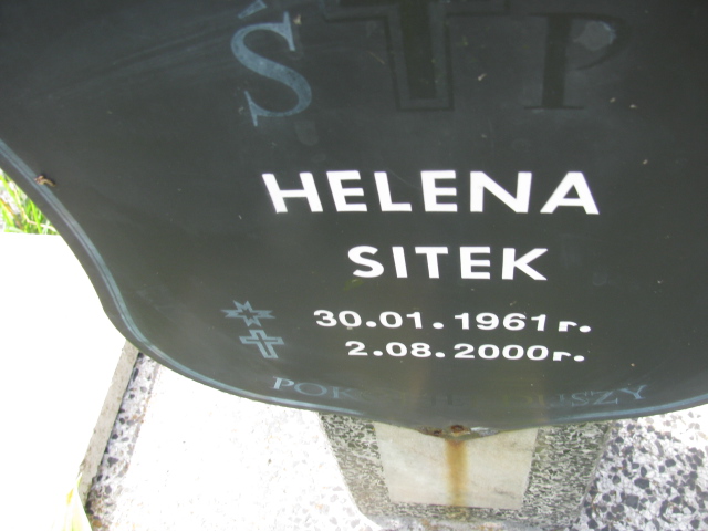 Helena Sitek 1961 Świnoujście - Grobonet - Wyszukiwarka osób pochowanych