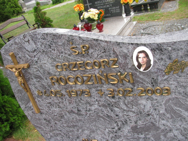 Grzegorz Rogoziński 1973 Świnoujście - Grobonet - Wyszukiwarka osób pochowanych