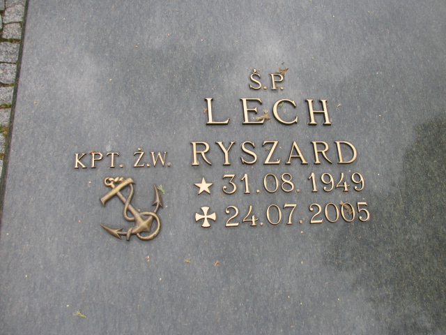 Ryszard Lech 1949 Świnoujście - Grobonet - Wyszukiwarka osób pochowanych