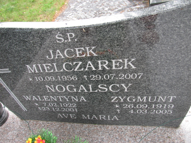 Jacek Mielczarek 1956 Świnoujście - Grobonet - Wyszukiwarka osób pochowanych