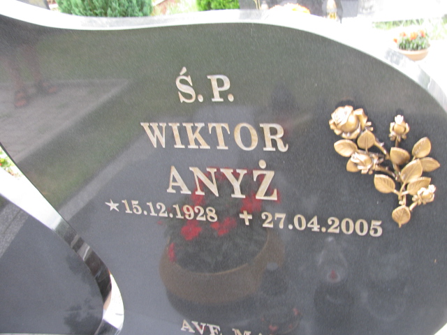Wiktor Anyż 1928 Świnoujście - Grobonet - Wyszukiwarka osób pochowanych