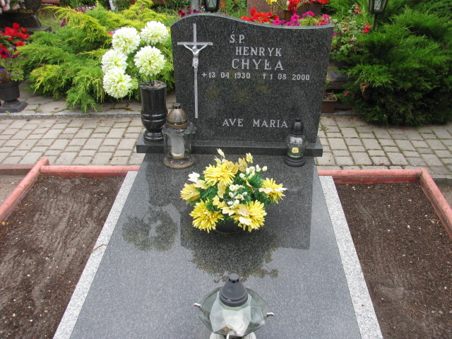 Grób Henryk Chyła