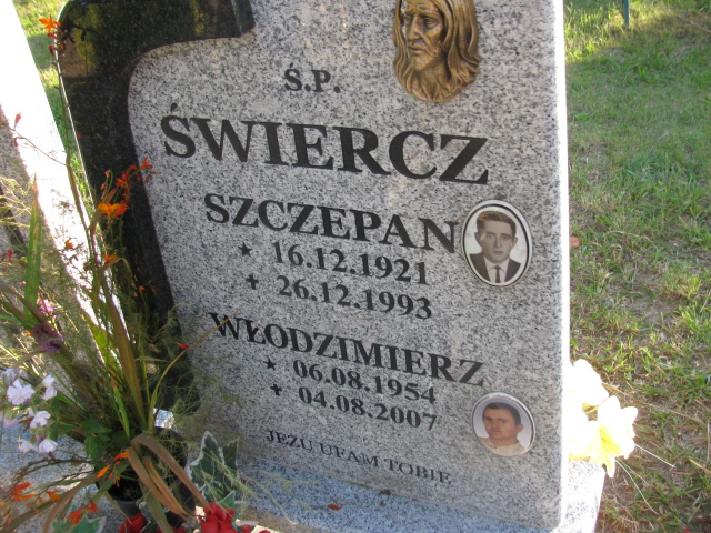 Szczepan Świercz 1921 Świnoujście - Grobonet - Wyszukiwarka osób pochowanych