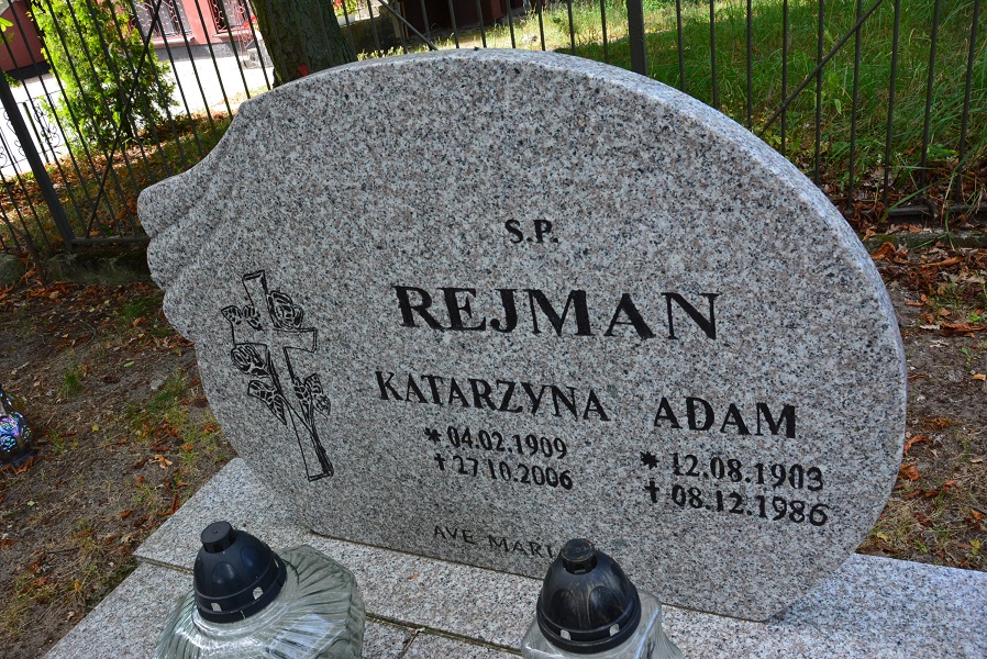 Adam Rejman 1903 Świnoujście - Grobonet - Wyszukiwarka osób pochowanych