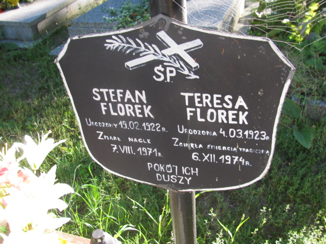 Stefan Florek 1922 Świnoujście - Grobonet - Wyszukiwarka osób pochowanych