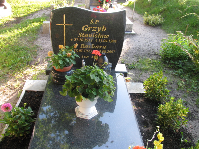 Grób Barbara Grzyb