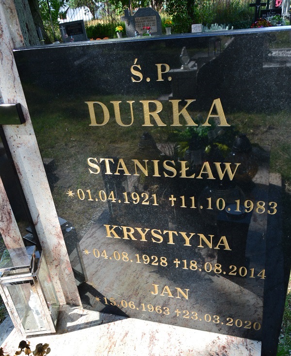 Stanisław Durka 1921 Świnoujście - Grobonet - Wyszukiwarka osób pochowanych