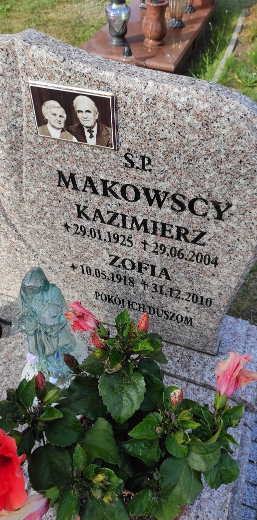 Zofia Makowska 1918 Świnoujście - Grobonet - Wyszukiwarka osób pochowanych