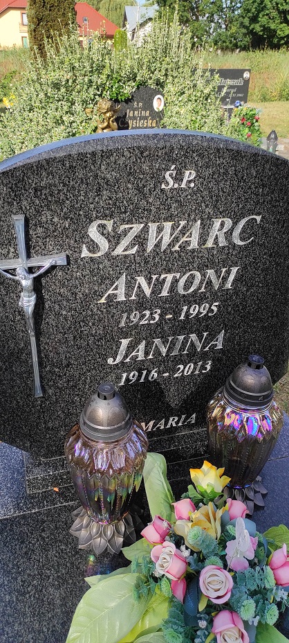 Janina Szwarc 1916 Świnoujście - Grobonet - Wyszukiwarka osób pochowanych