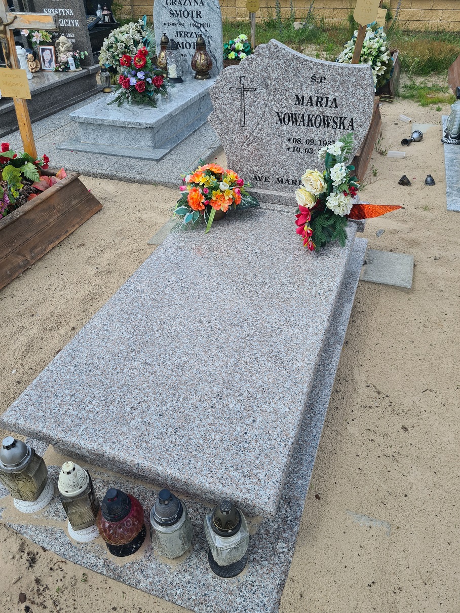 Maria Nowakowska 1939 Świnoujście - Grobonet - Wyszukiwarka osób pochowanych